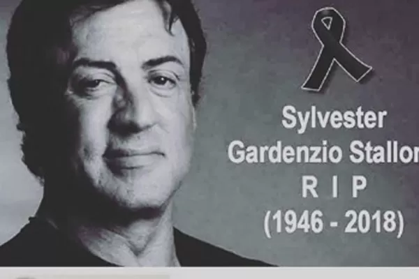 En las redes sociales dieron por muerto a Sylvester Stallone y los fanáticos de Rocky quedaron de cama