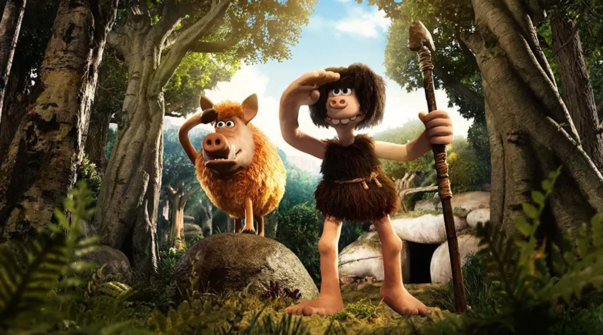 DUG Y HOGNOB. Los adorables personajes principales de la película.

