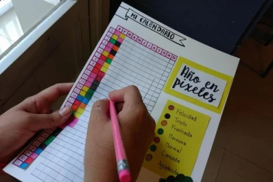 “Un año en píxeles”: el calendario para registrar tus estados emocionales
