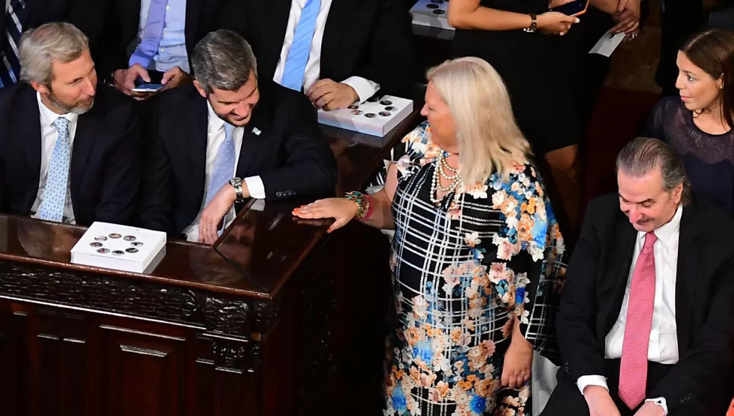 Carrió adelantó que votará en contra de la despenalización. TÉLAM