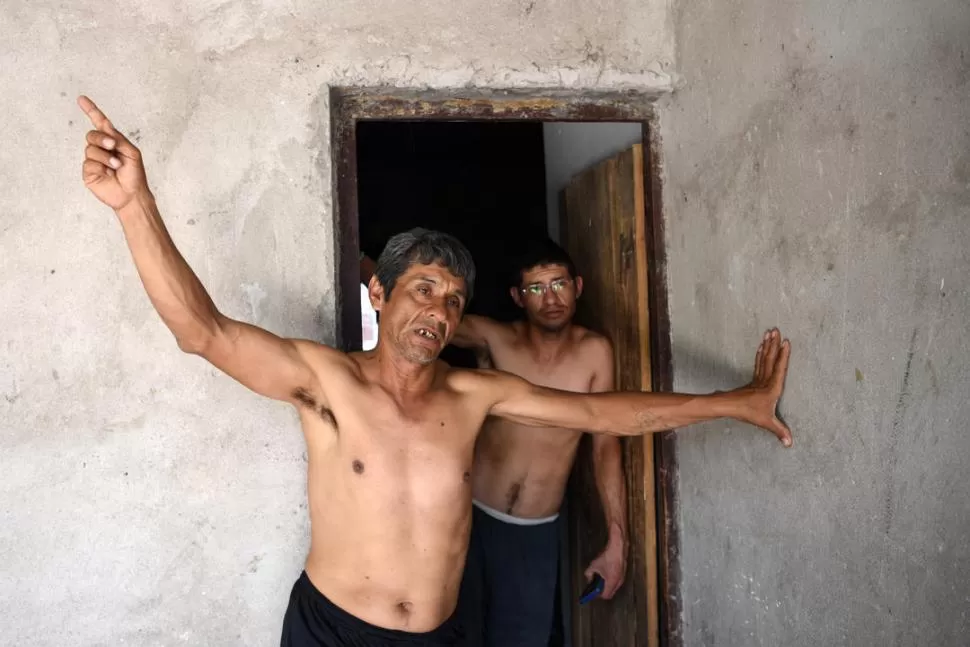 AMAYA. El padre de la víctima cuenta el nivel de violencia que viven a diario. LA GACETA/FOTO DE DIEGO ARÁOZ