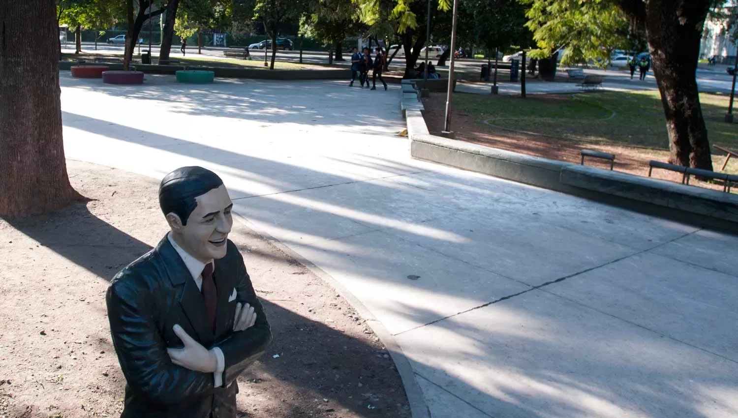 Plaza Urquiza. ARCHIVO LA GACETA / FOTO DE DIEGO ARÁOZ