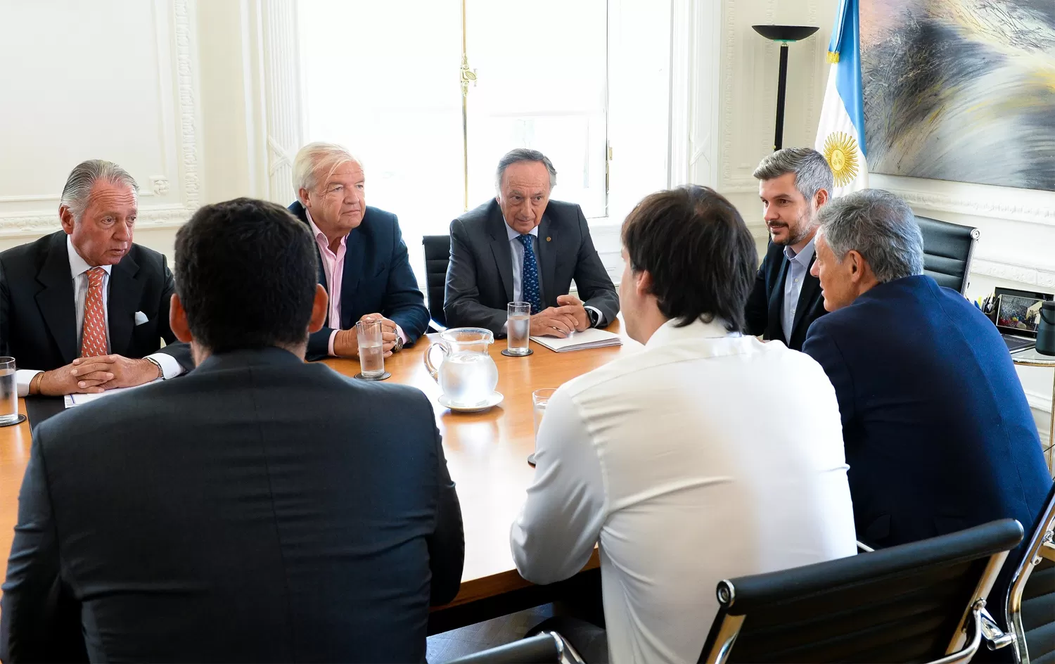 REUNIÓN GOBIERNO Y UIA. FOTO TOMADA DE ELECONOMISTA.COM.AR