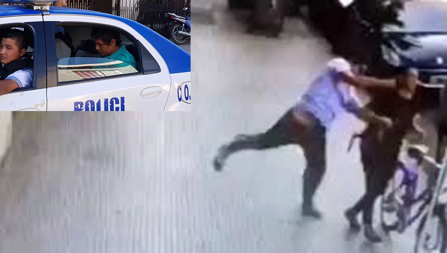 El presunto agresor de Palermo quedó detenido . (ritmoparana)