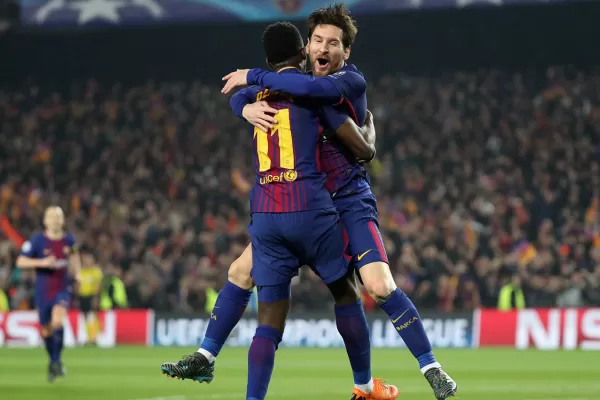 De la mano de Messi, Barcelona clasificó a cuartos de final sin despeinarse