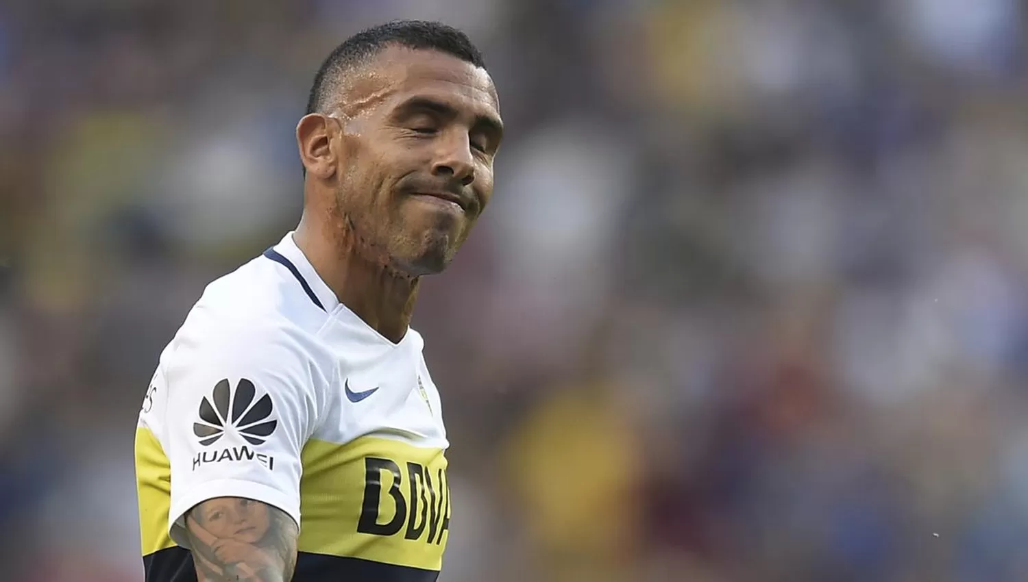 CARLOS TEVEZ. El jugador habló después de la derrota ante River. FOTO TOMADA DE UNIVISION.COM