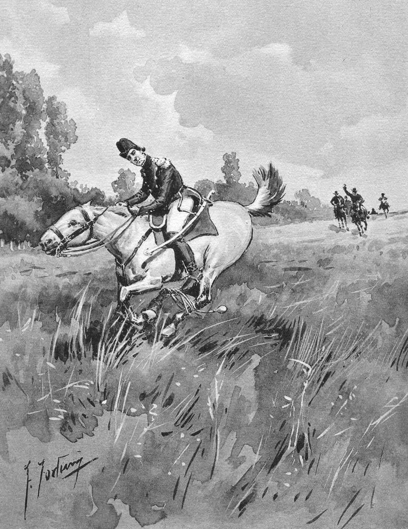 UN TIRO DE BOLEADORAS. Derribado el caballo del general José María Paz, fue hecho prisionero 