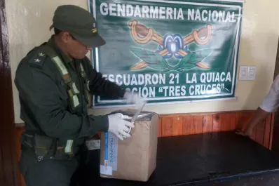 Operativo en La Quiaca: hallaron 6 kilos de cocaína enviados por encomienda