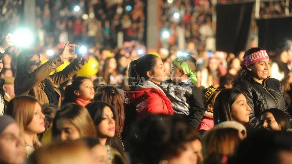 Show de Maluma en Tucumán. ARCHIVO