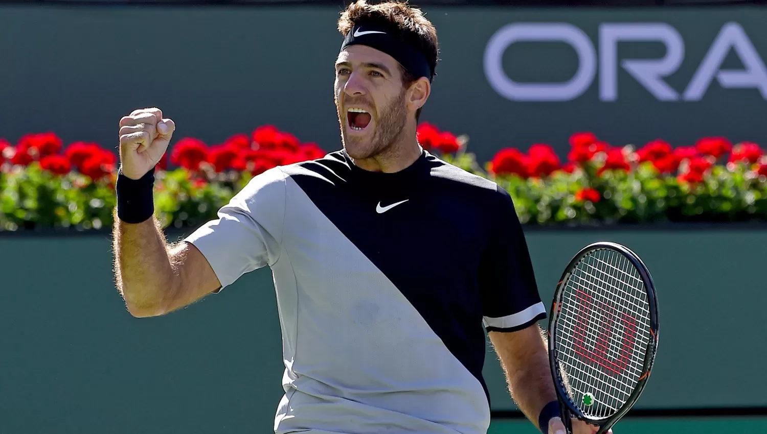 Juan Martín Del Potro llega a la final con la esperanza de ganar su primer Master 1000 ante Roger Feder. (REUTERS)