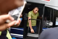 Los jugadores de Boca llegaron a Tucumán en silencio pero respaldados por cientos de hinchas