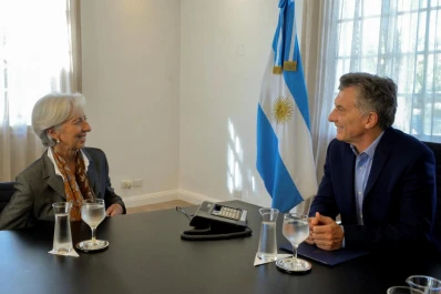 En Olivos, Lagarde reiteró su apoyo al modelo económico