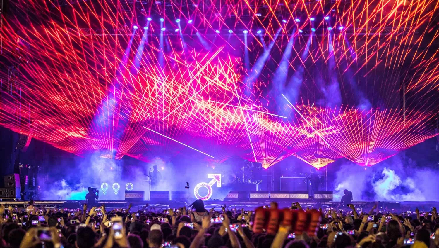 The Killers. FOTO TOMADA DE FACEBOOK.COM/LOLLAPALOOZAAR