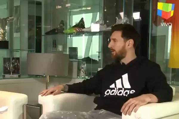 Messi: sueño con estar en la final, ganarla y levantar la copa