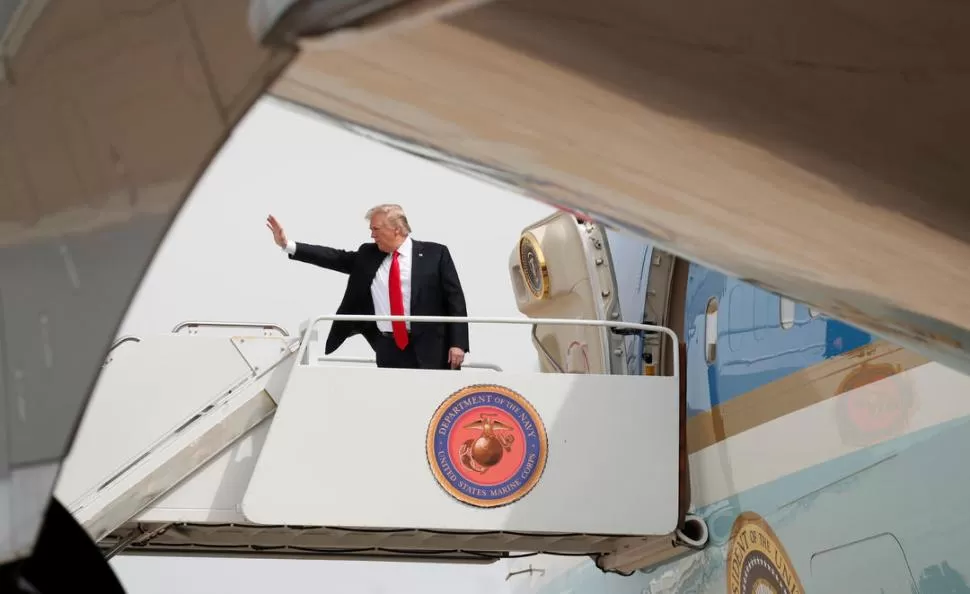 REVELACIONES. Según Wolff, Trump no quería realmente ser presidente y cuando se enteró de su triunfo “parecía como si hubiera visto un fantasma”. REUTERS 