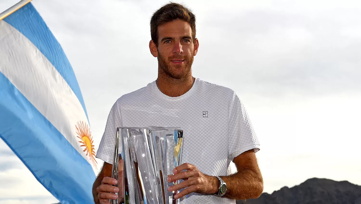 Del Potro se reencontró con su mejor versión en Indian Wells. REUTERS