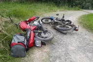 Circulaban en una moto robada, los interceptó la Policía pero lograron escapar
