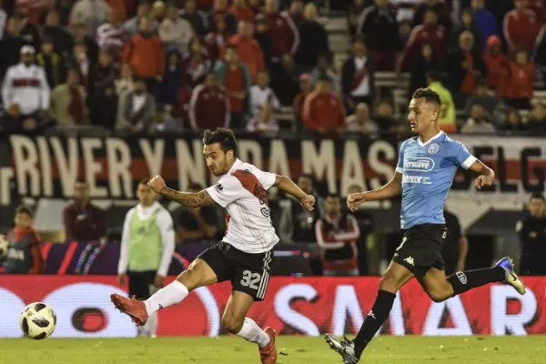 “Nacho” Scocco jugó menos de media hora y fue clave para que River festeje