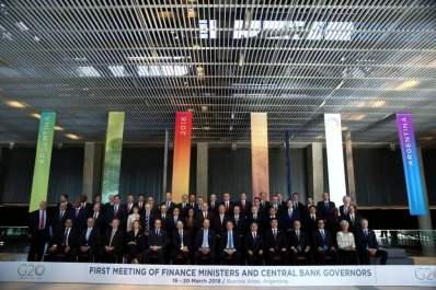 La sombra de una guerra comercial acecha al G20