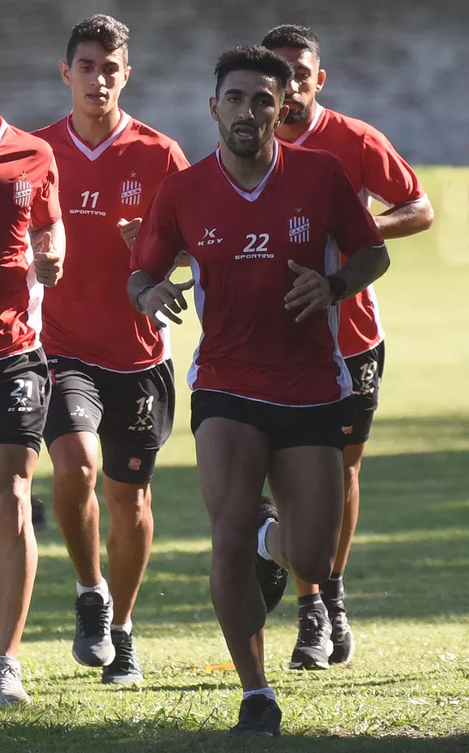 PASO A PASO. Martínez no quiere pensar en lo que puede pasar al final de la ruta. la gaceta / foto de Analía Jaramillo