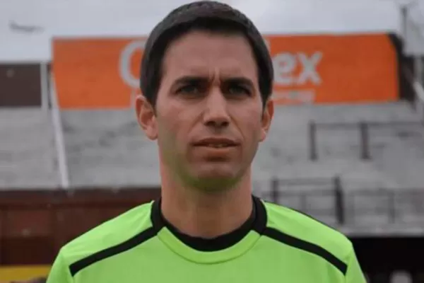 Detuvieron a Martín Bustos, el árbitro que fue desplazado del partido entre San Martín e Instituto