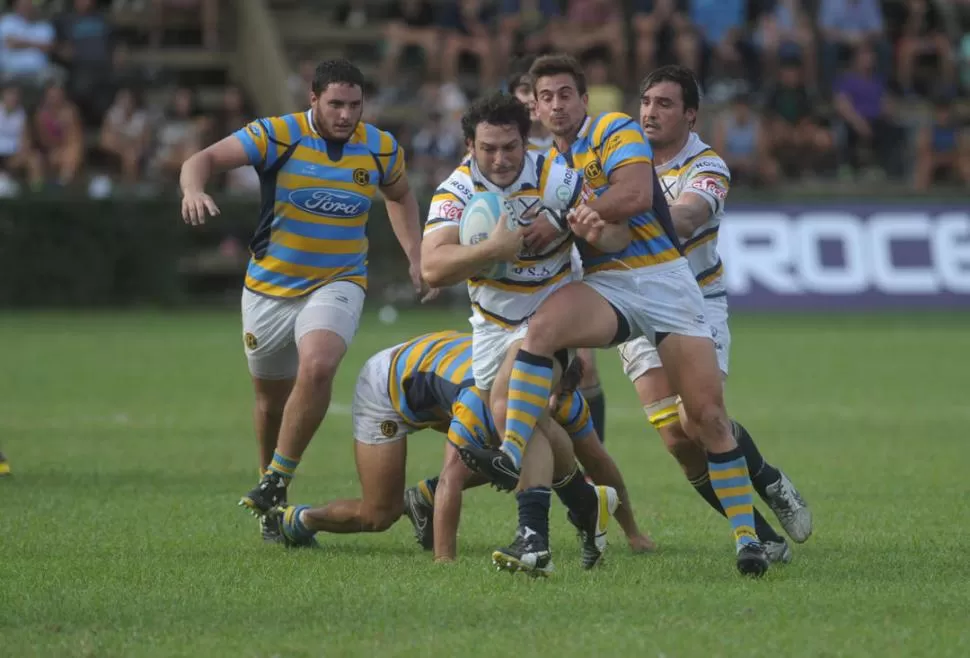 ANTECEDENTE. En 2015, Lawn Tennis derrotó a Hindú 30-27 en el parque. la gaceta / foto de franco vera (archivo)