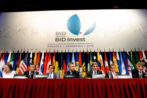 Macri habló ante los líderes de 30 países que participan de la convocatoria del BID