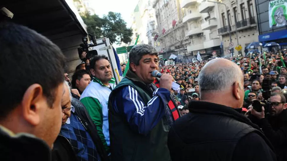 Pablo Moyano, dirigente del gremio de camioneros. ARCHIVO LA GACETA