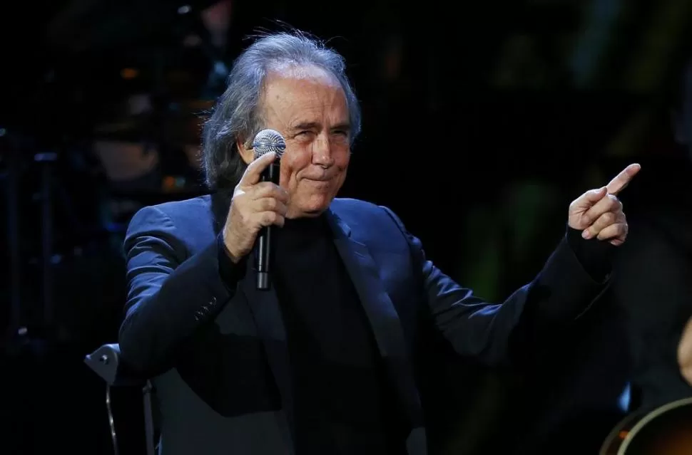 DE REGRESO. Joan Manuel Serrat ya estuvo en el Mercedes Sosa en 2015.  