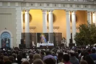 Entre gestos por la vida, monseñor Sánchez celebra su primera Semana Santa