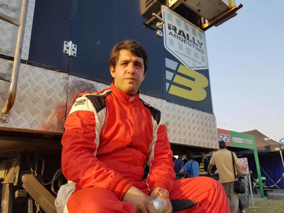 A LA EXPECTATIVA. “Gero” piensa utilizar la carrera de la semana próxima en Tafí del Valle como “laboratorio de pruebas”. fotos RALLY ARGENTINO 