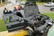 Algunos de los accidentes más impactantes en la rotonda de Camino del Perú y Belgrano