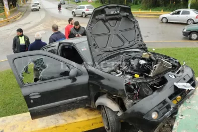 Algunos de los accidentes más impactantes en la rotonda de Camino del Perú y Belgrano