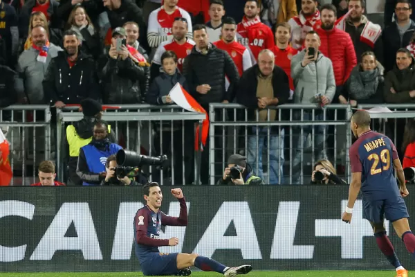 Di María marcó en la consagración de PSG en la Copa de la Liga de Francia