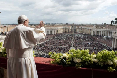 En su mensaje de Pascua, Francisco pidió por la paz y la reconciliación en Tierra Santa