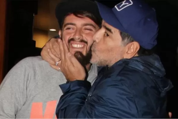 Maradona, entre el faltazo al casamiento de su hija, logros deportivos y un nuevo nieto