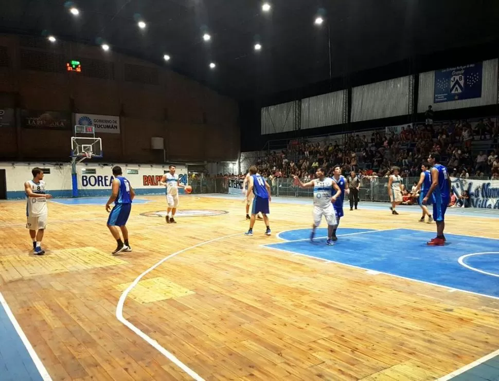 ÉXITO. En el último juego de la fase regular el “Beibi” venció a Alberdi 79-60. Prensa Tucumán BB