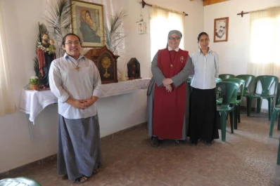 Religiosas chilenas ayudan a niños tucumanos