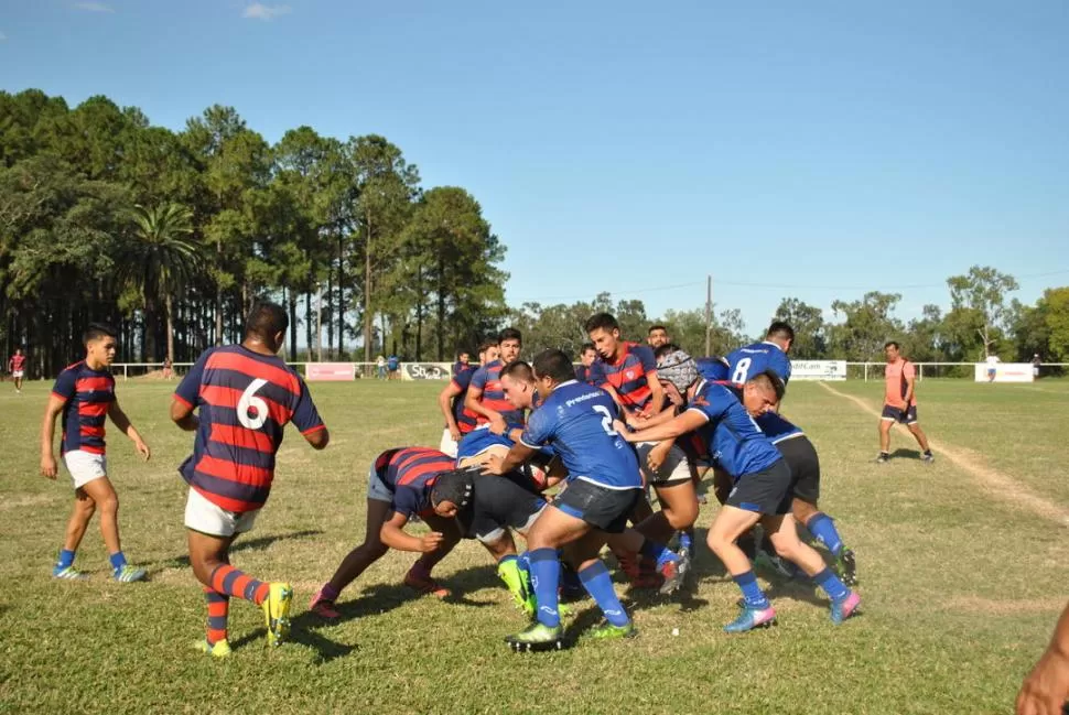 COMPLETO. Aguará Guazú se clasificó al vencer en todos los bloques a Liceo. gentileza Adrián Coronel