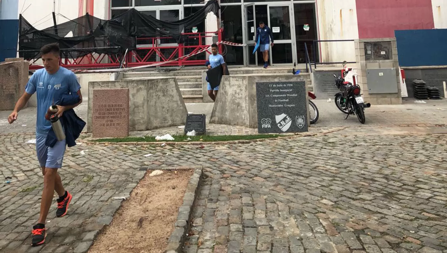 Affonso, que podría estar en el banco, tiene pasado en Peñarol. LA GACETA/FOTO DE NICOLÁS IRIARTE