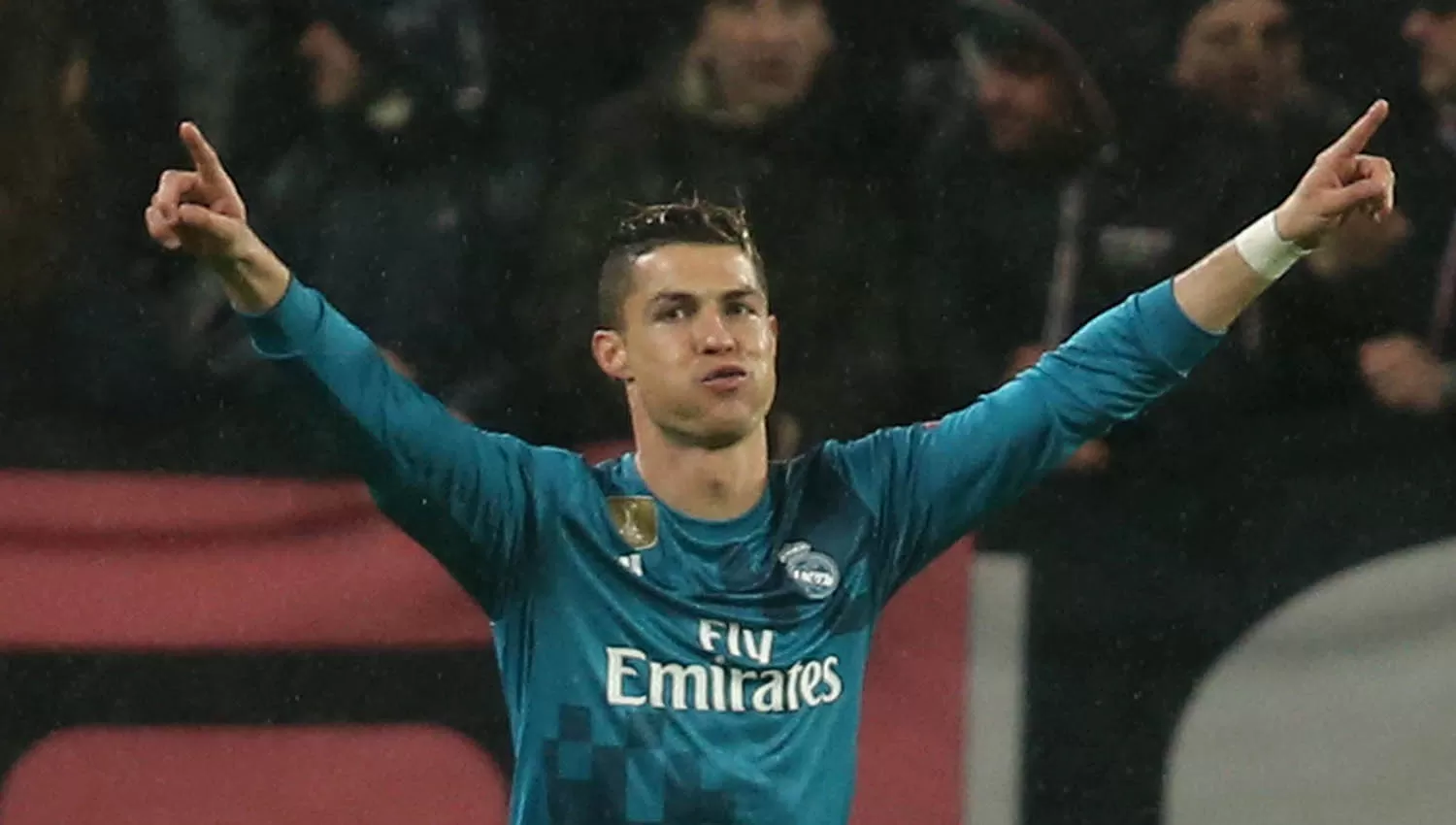 CR7 y una postal acostumbrada: así festejó su gol ante Juventus.
REUTER