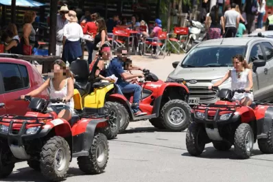 Infractores en las villas turísticas: secuestraron 42 cuatriciclos durante el fin de semana largo