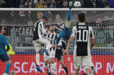 Video: mirá el golazo de chilena de Cristiano Ronaldo ante Juventus