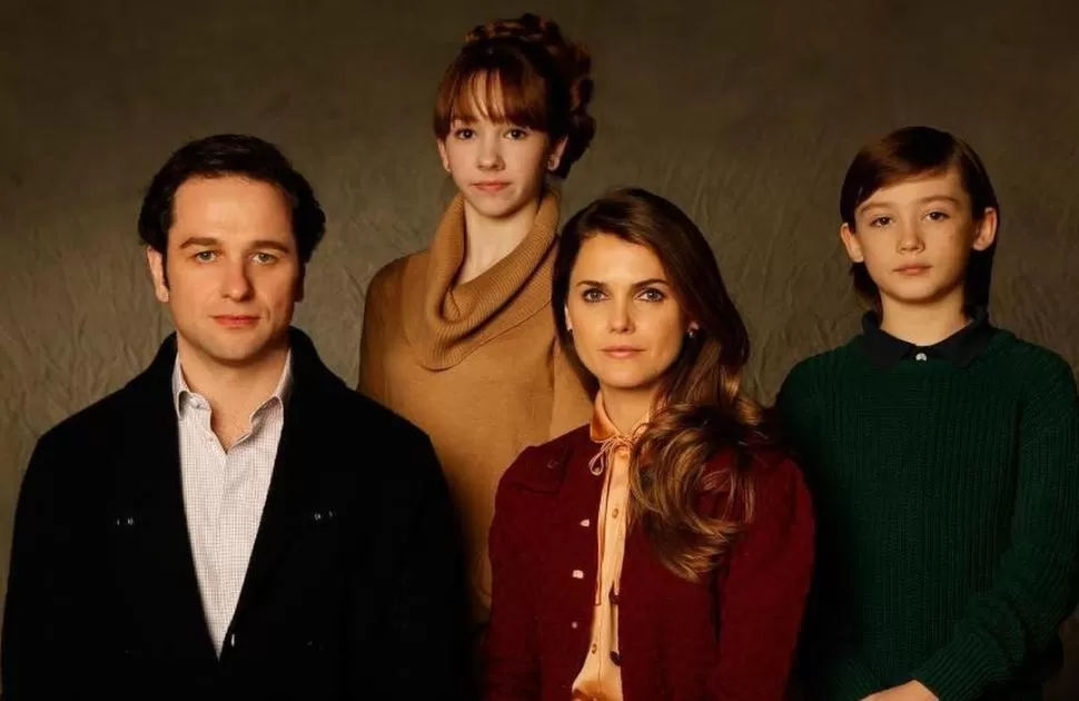 FAMILIA TIPO. Los Jennings, cuando ni los hijos conocían su doble vida. 