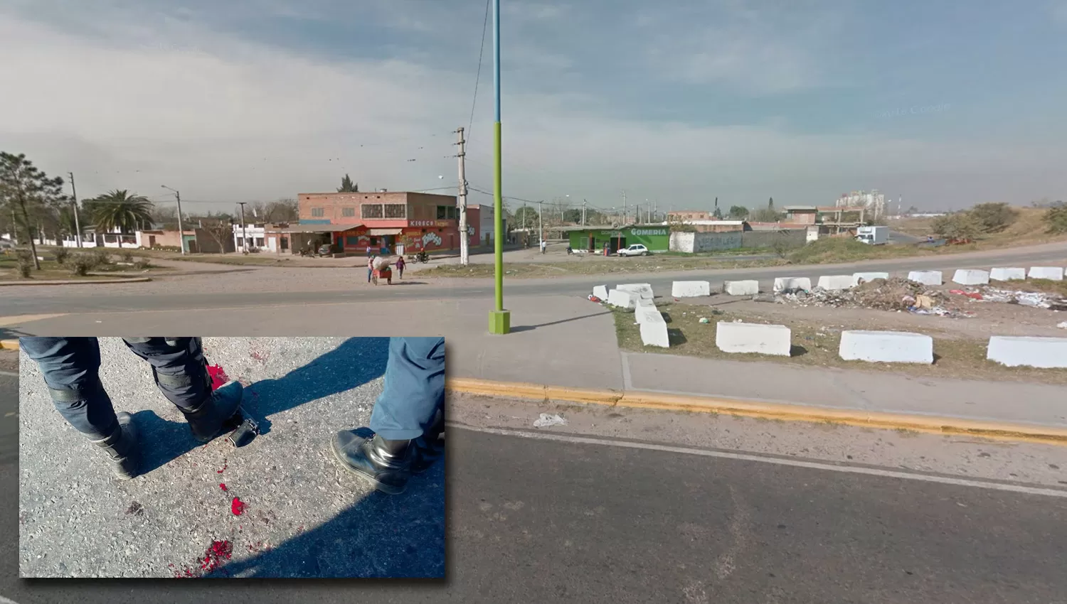 TIROTEO. Los ladrones abrieron fuego contra el policía cuando dio la voz de alto. 