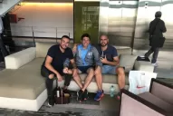 Los uruguayos del plantel hacen que Atlético no se siente tan lejos de casa