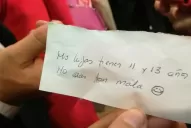 Caputo pidió disculpas y explicó el trasfondo del papelito a Cerruti