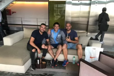 Los uruguayos del plantel hacen que Atlético no se siente tan lejos de casa