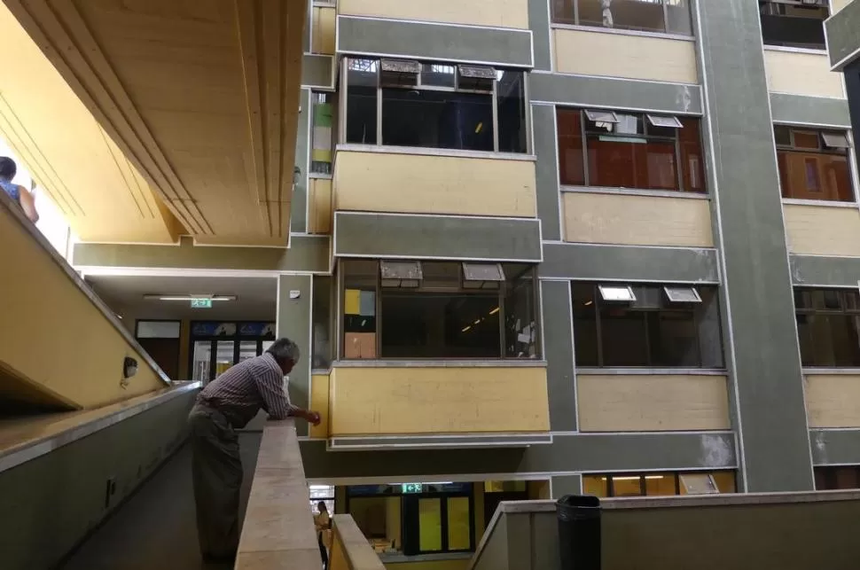 TRIBUNALES DE CONCEPCIÓN. Aspecto de la sede donde deben funcionar las salas para las audiencias penales. la gaceta / foto de Osvaldo Ripoll