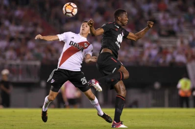 En el Monumental, River igualó 0-0 con los colombianos